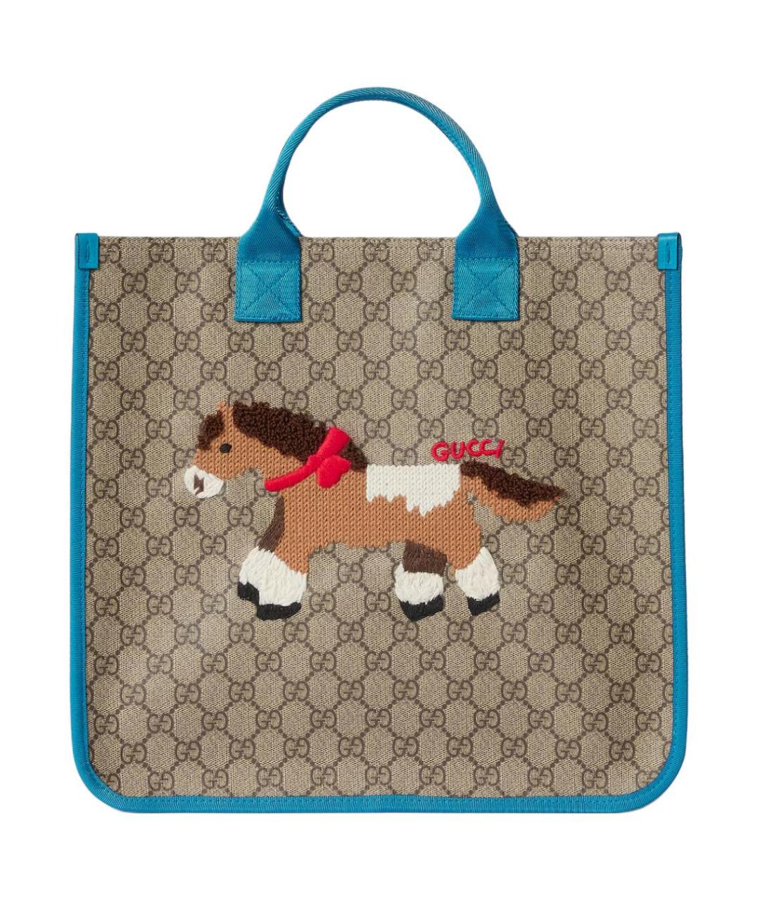 GUCCI Коричневая сумка тоут, фото 1