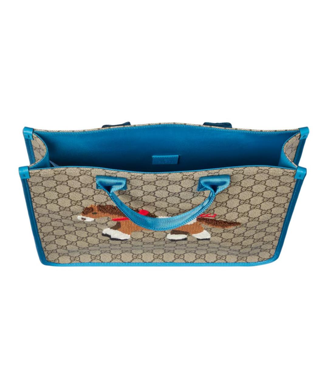 GUCCI Коричневая сумка тоут, фото 4