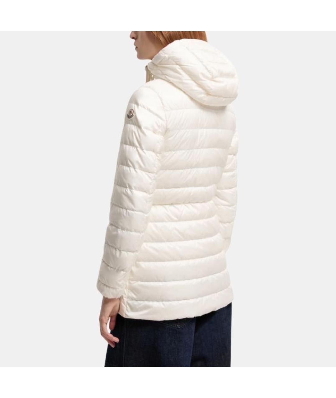 MONCLER Белый пуховик, фото 3