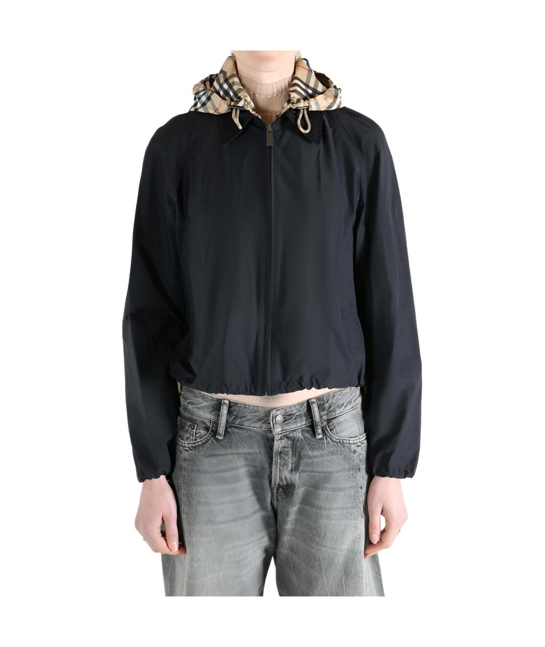 BURBERRY Черная куртка, фото 2