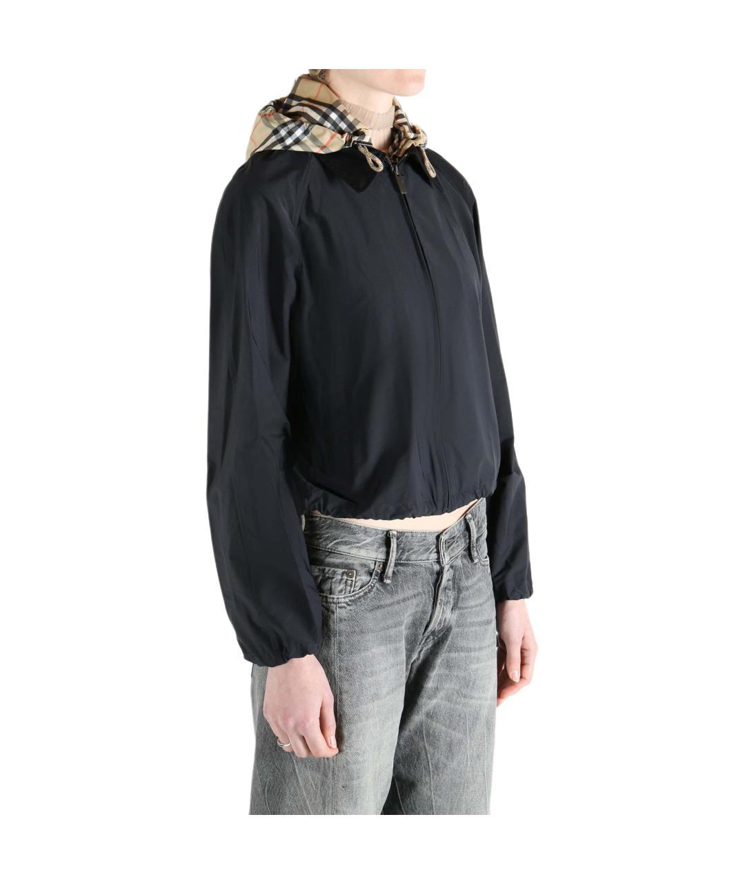 BURBERRY Черная куртка, фото 4