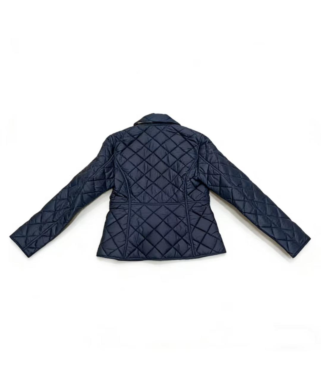 BURBERRY Темно-синяя куртка, фото 2