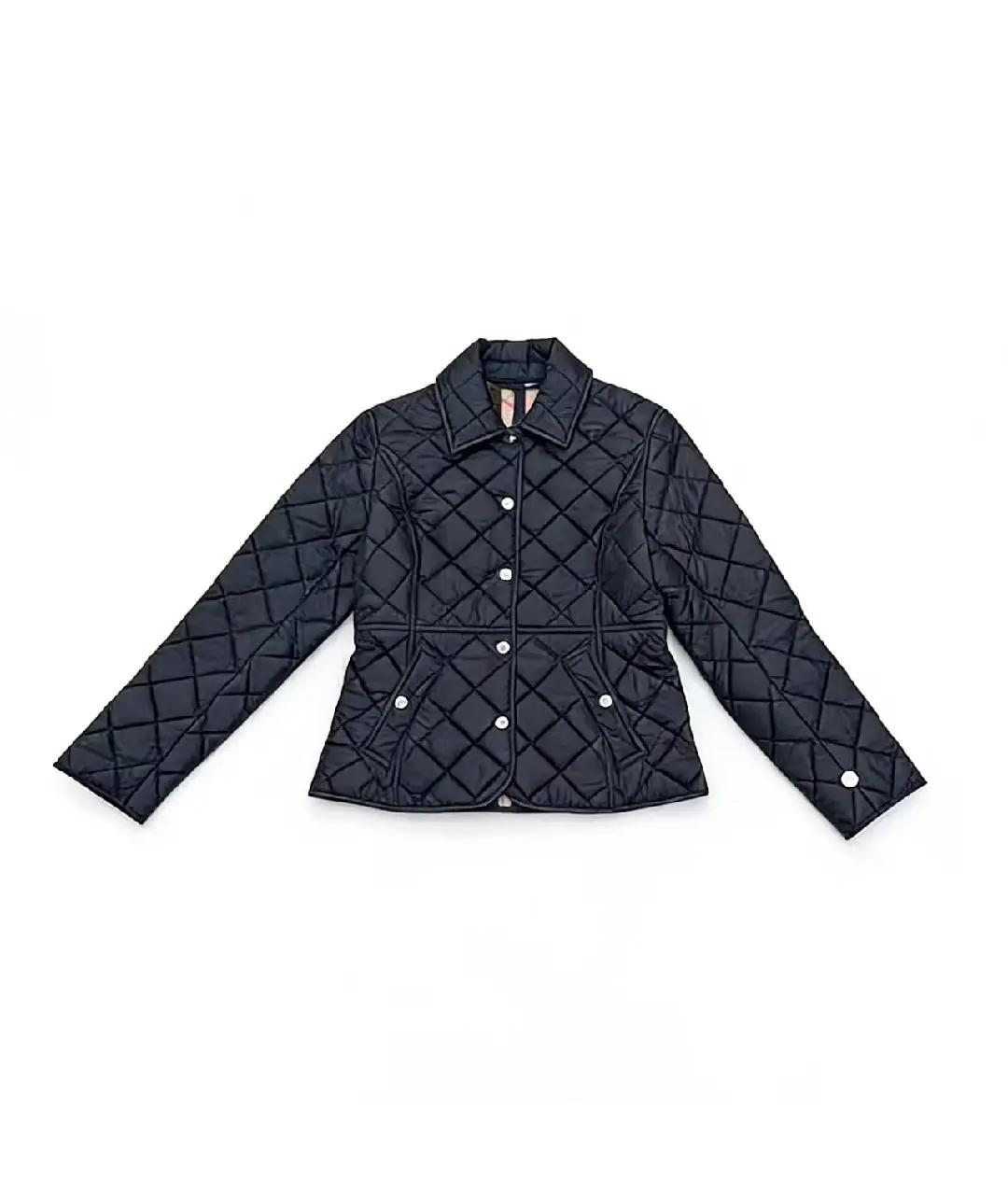 BURBERRY Темно-синяя куртка, фото 1