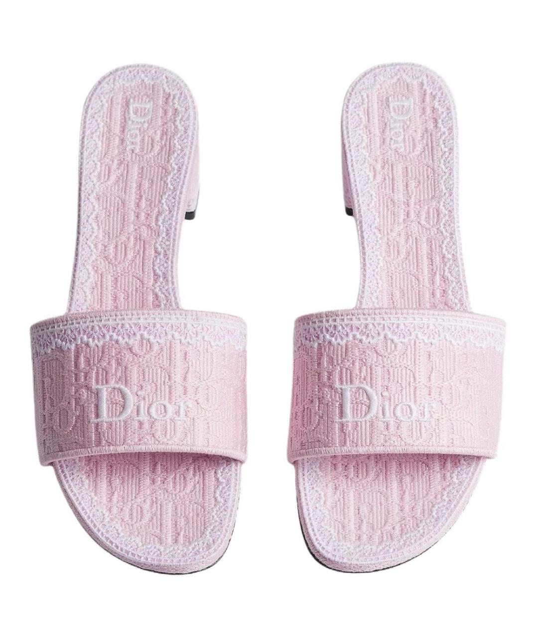 CHRISTIAN DIOR Розовые сандалии, фото 5