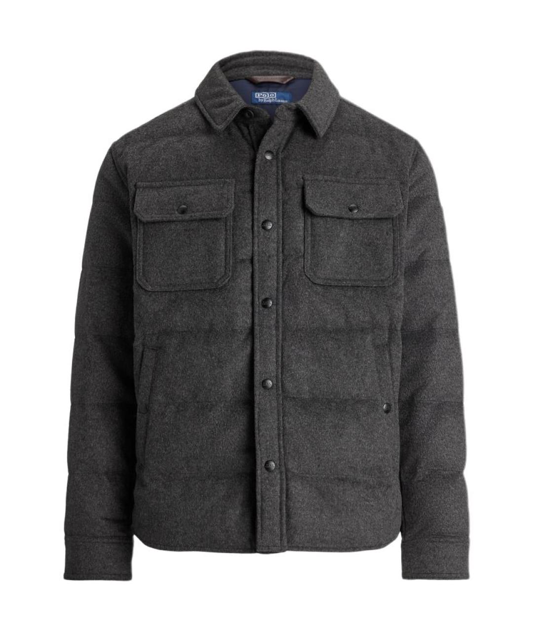 POLO RALPH LAUREN Серый пуховик, фото 1