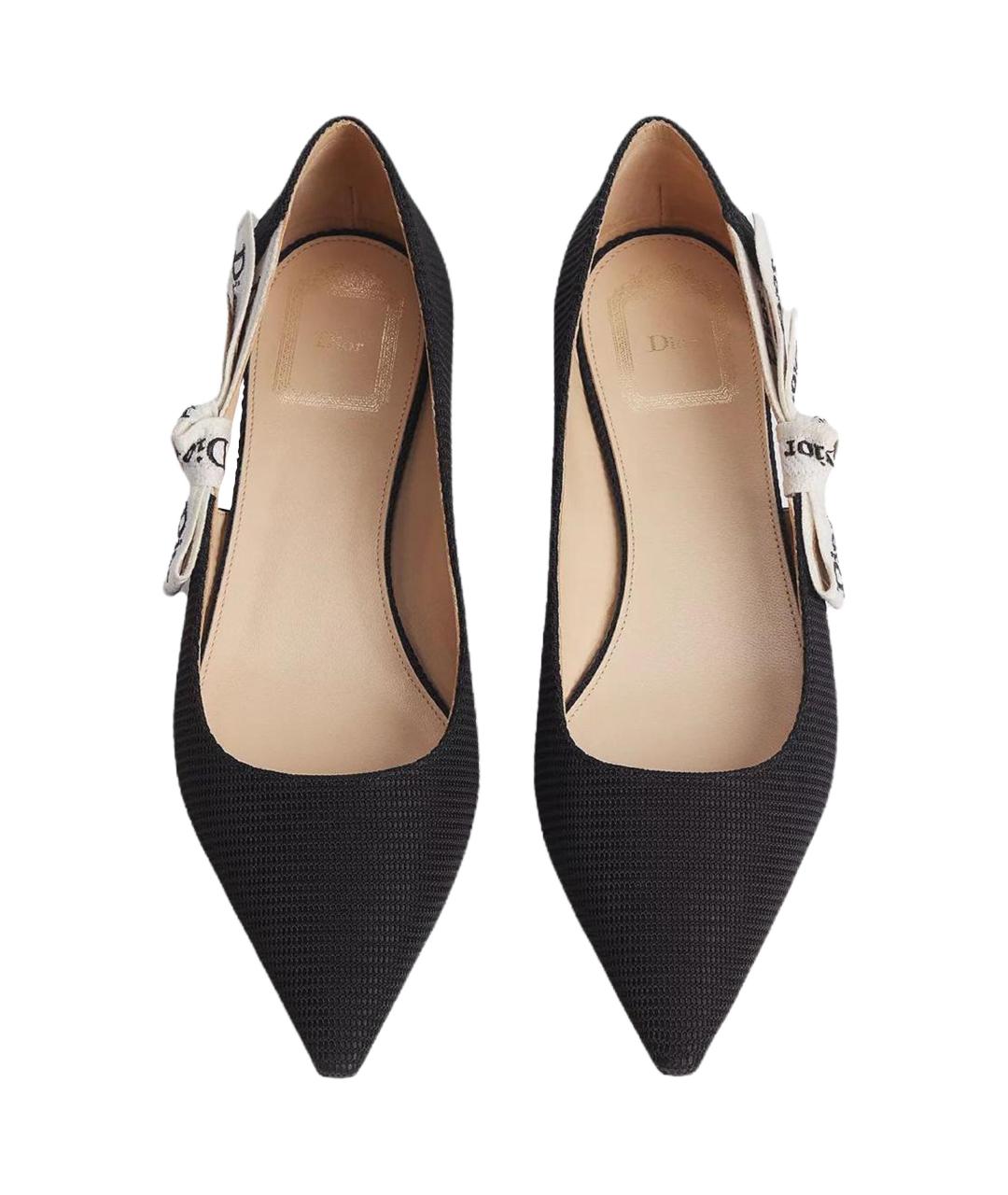 CHRISTIAN DIOR Черные туфли, фото 3