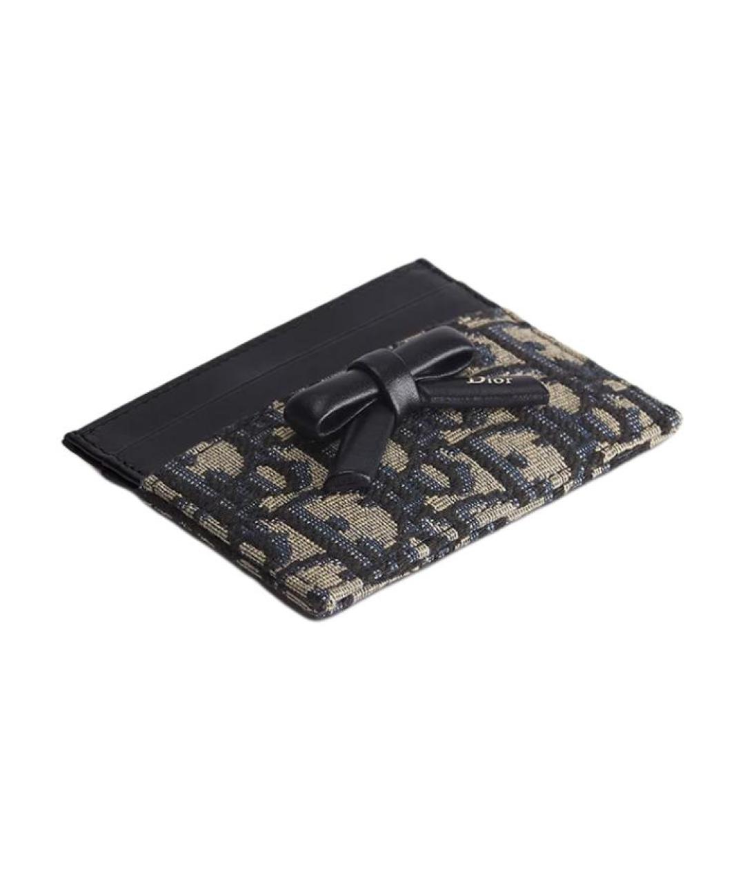 CHRISTIAN DIOR Темно-синий кардхолдер, фото 3