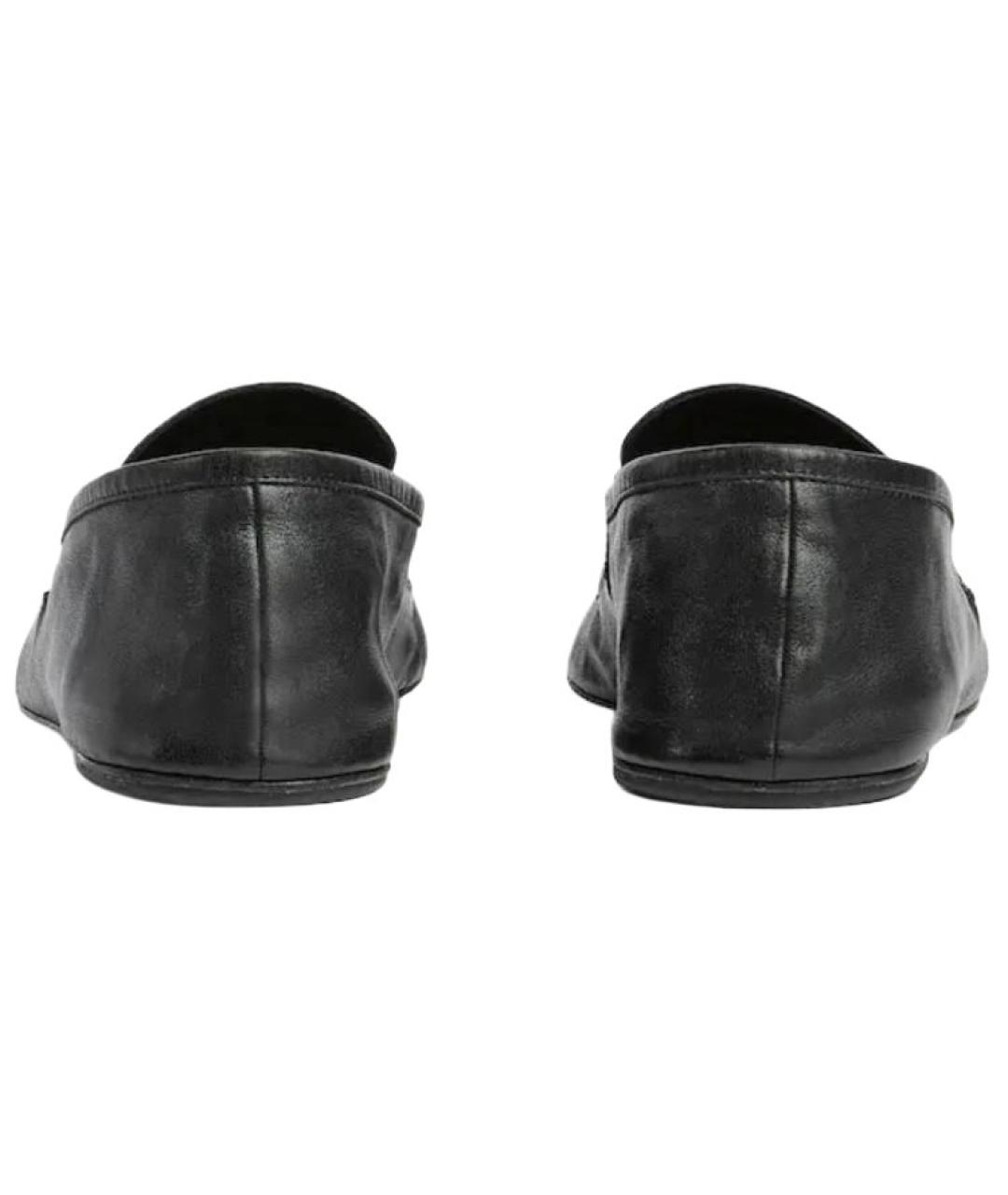 GUCCI Черные кожаные лоферы, фото 5