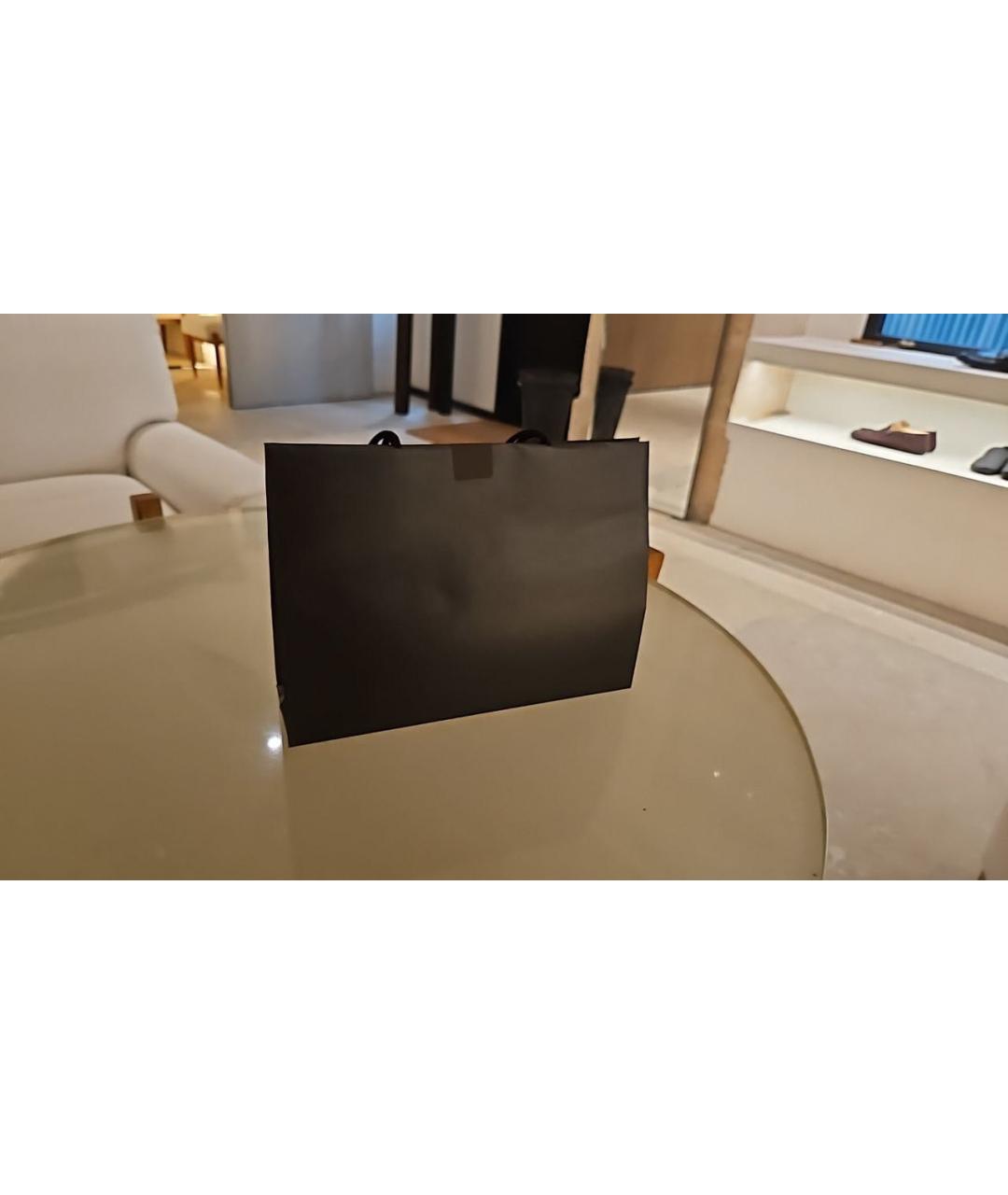 THE ROW Коричневая кожаная сумка с короткими ручками, фото 4