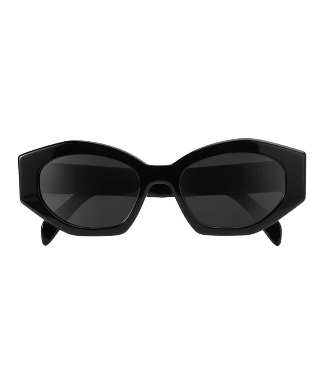 CELINE Черные пластиковые солнцезащитные очки, фото 2