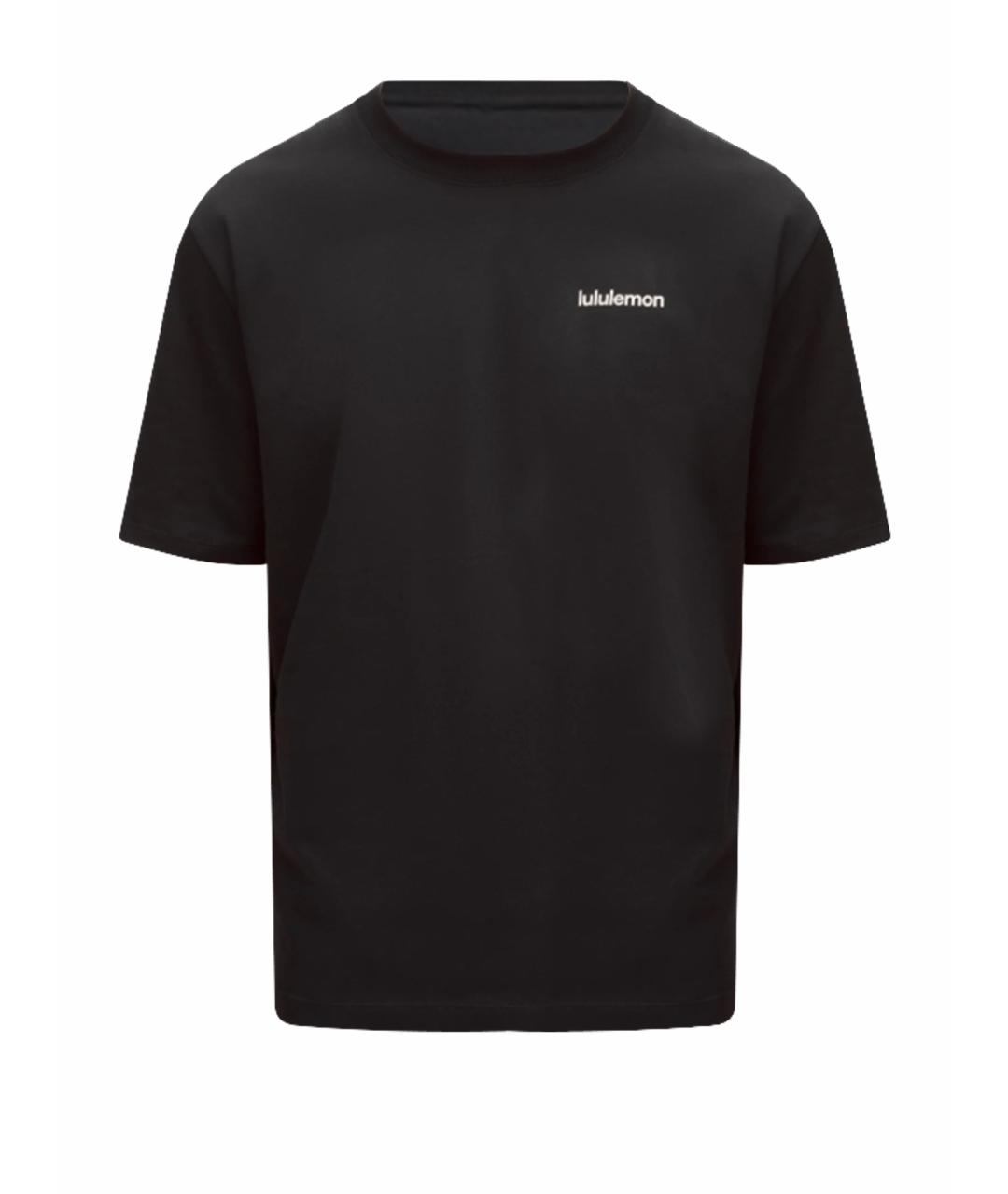 Lululemon Черная футболка, фото 1