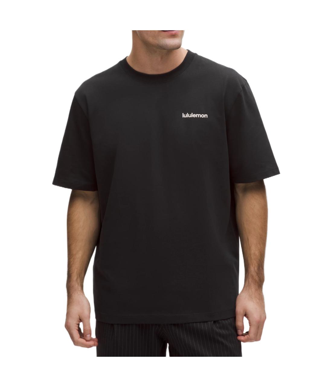 Lululemon Черная футболка, фото 4