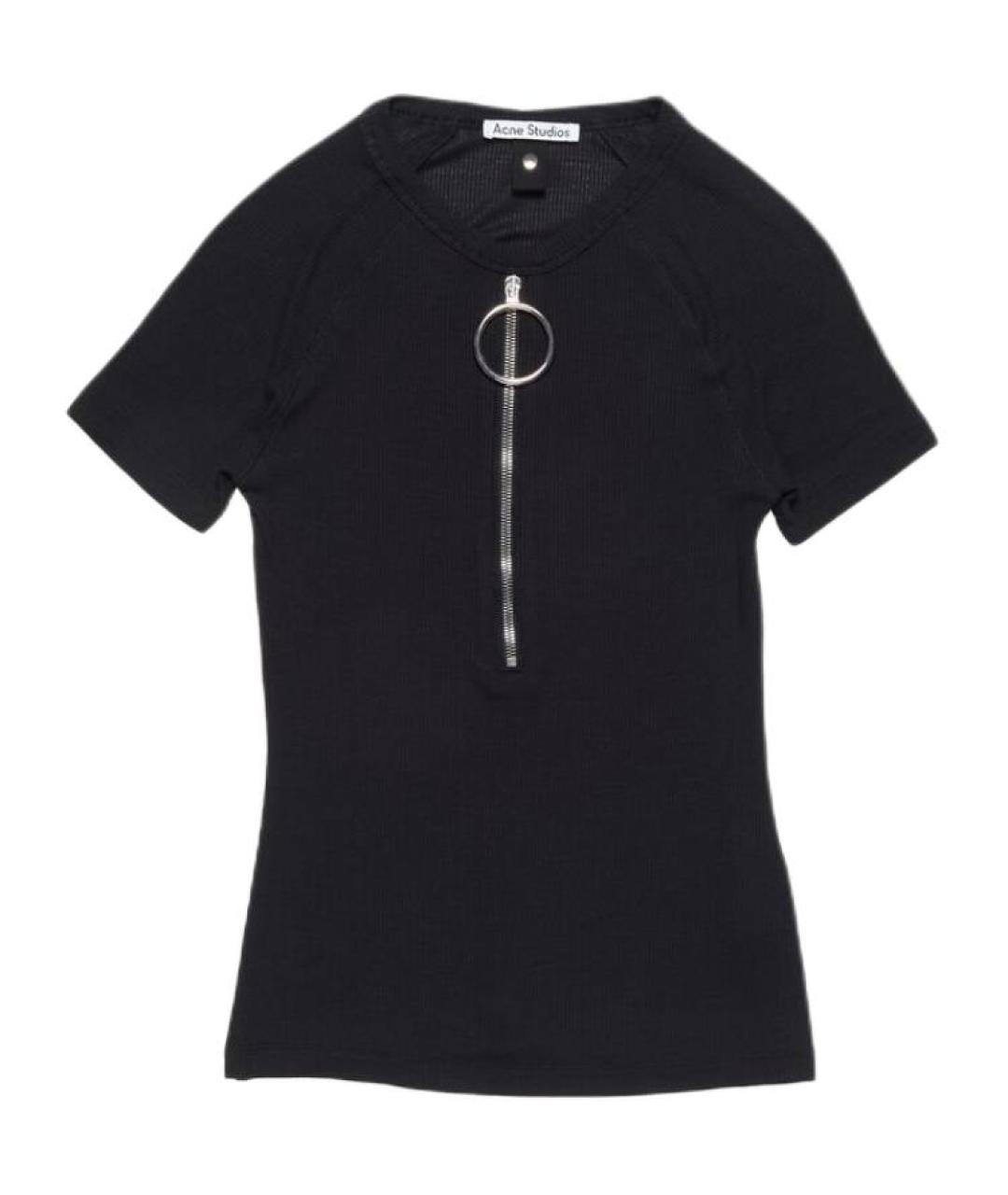 ACNE STUDIOS Черная футболка, фото 1