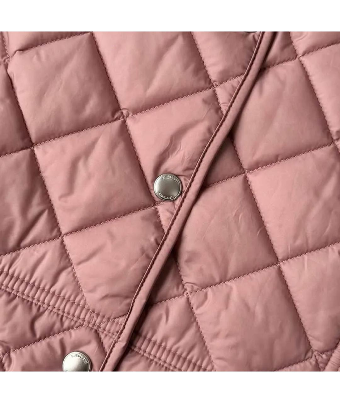 BURBERRY Розовая куртка, фото 2