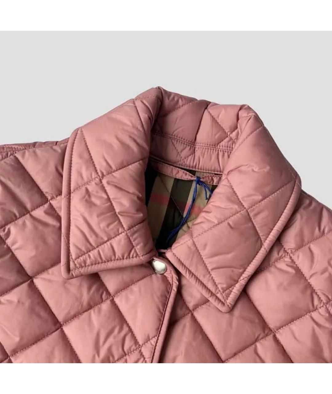 BURBERRY Розовая куртка, фото 3