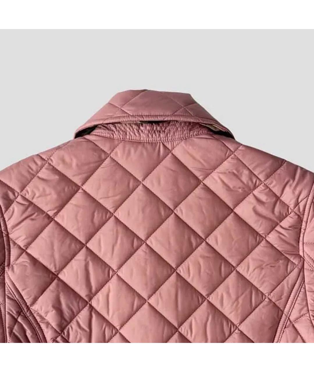 BURBERRY Розовая куртка, фото 5
