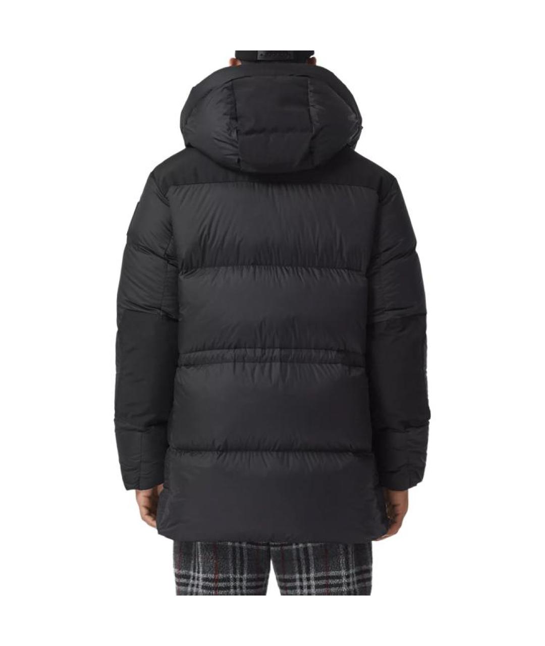 BURBERRY Черный пуховик, фото 4