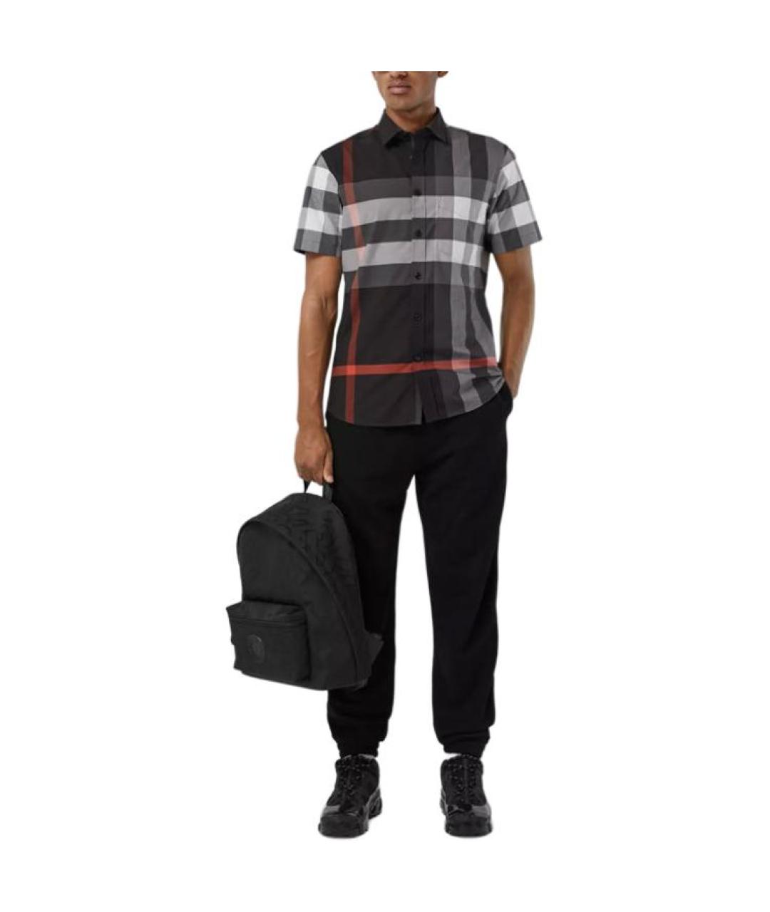 BURBERRY Черная кэжуал рубашка, фото 5