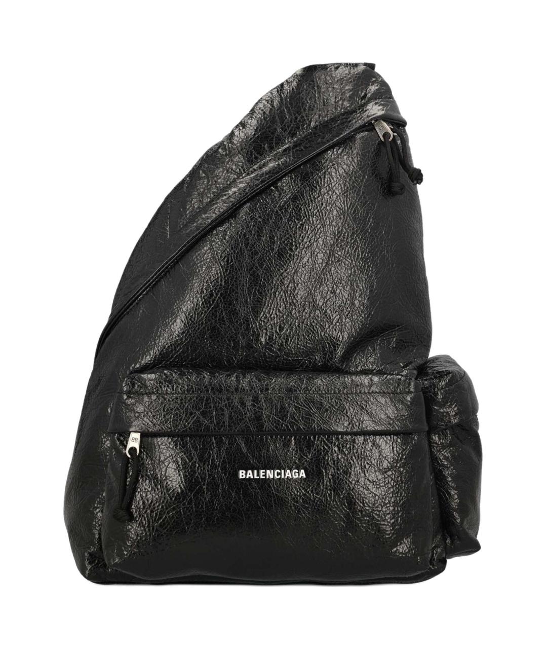 BALENCIAGA Черная сумка на плечо, фото 1