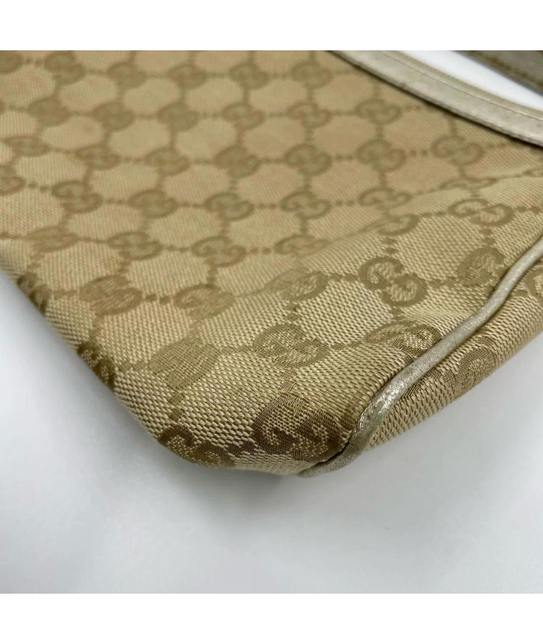 GUCCI Бежевая сумка с короткими ручками, фото 8