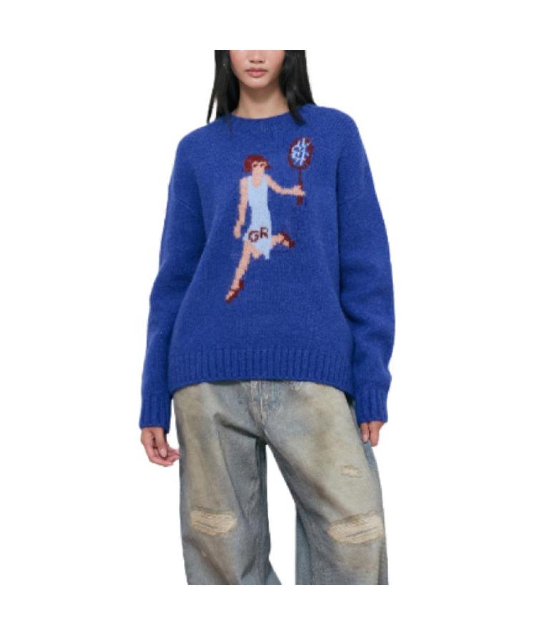 GRAILZ PROJECT G/R Синий джемпер / свитер, фото 3