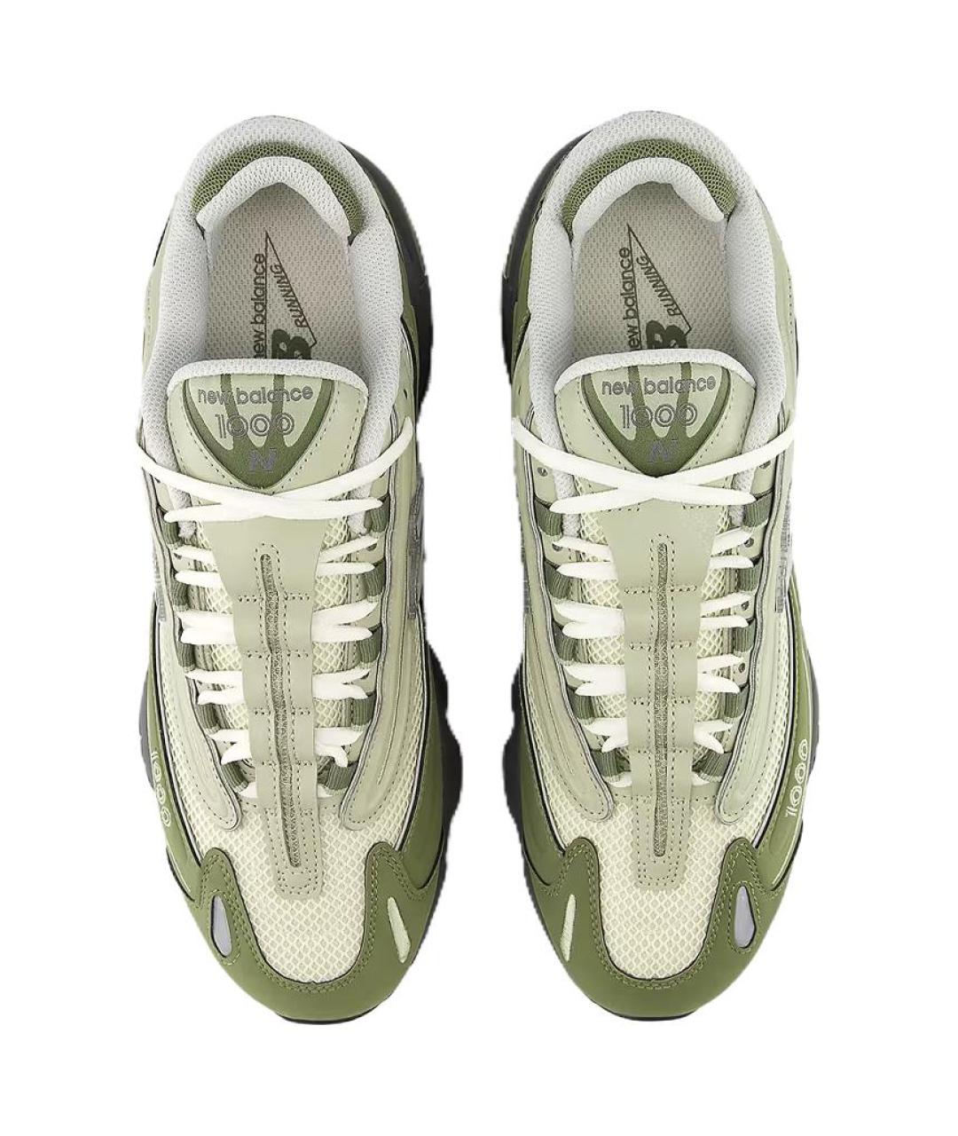 NEW BALANCE Зеленые кроссовки, фото 4