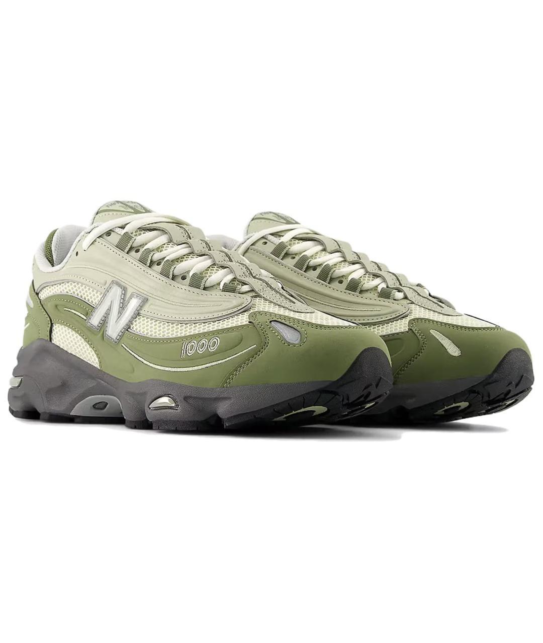 NEW BALANCE Зеленые кроссовки, фото 3