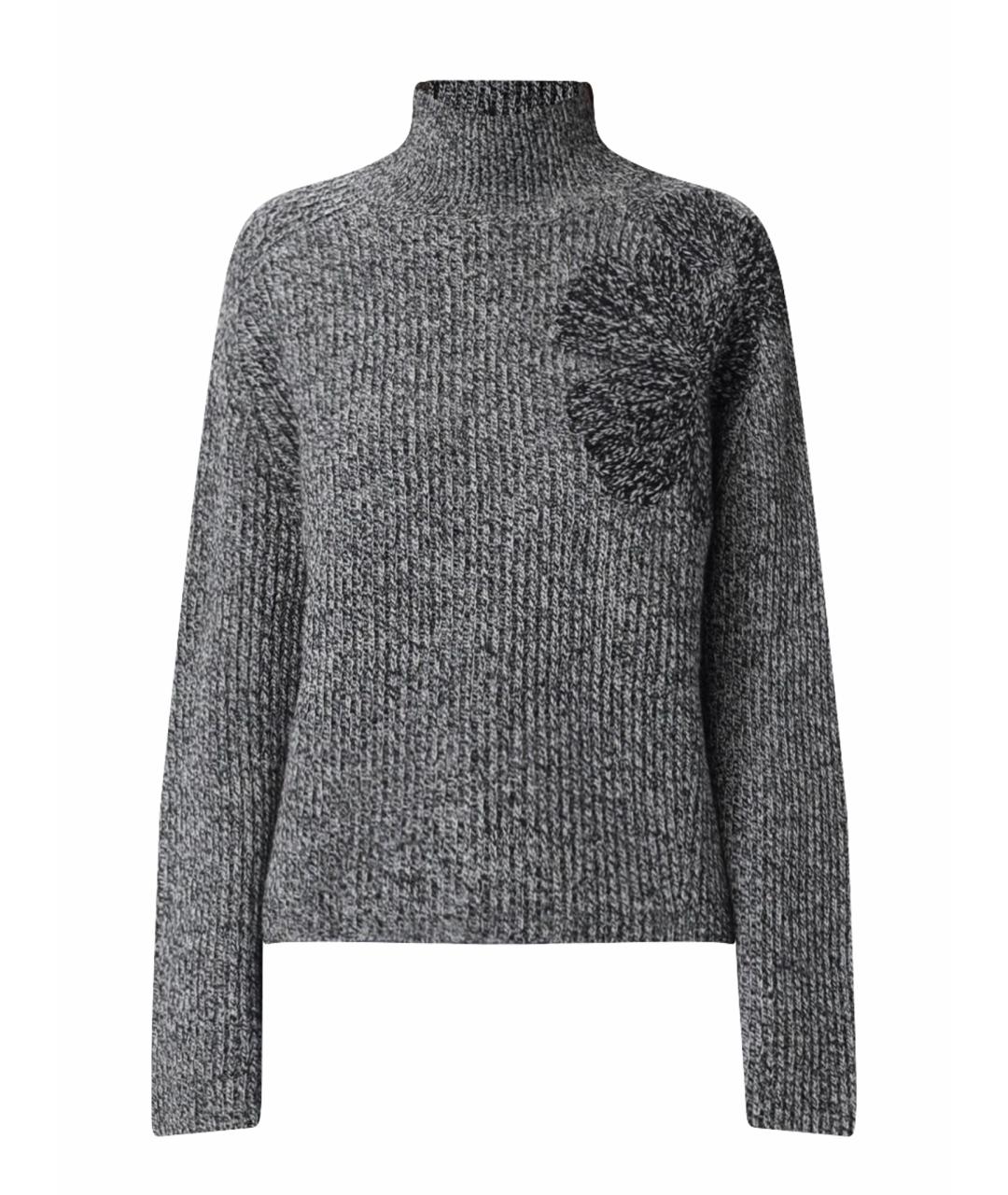 LIU JO Черный шерстяной джемпер / свитер, фото 1