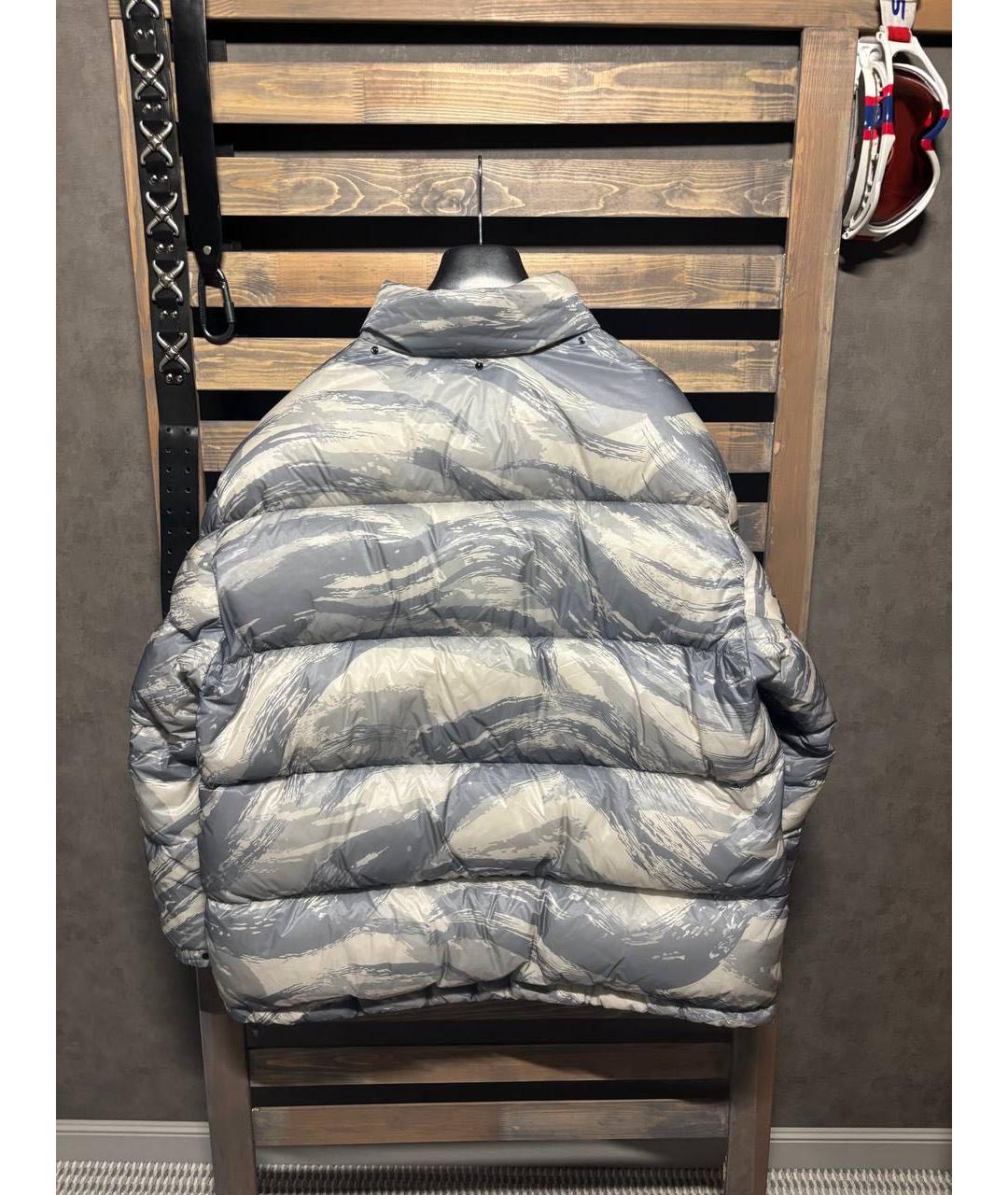 MONCLER Белая полиамидовая куртка, фото 2