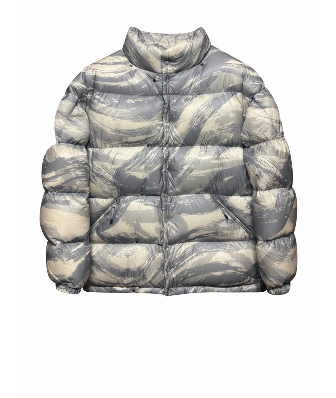 MONCLER Белая полиамидовая куртка, фото 1