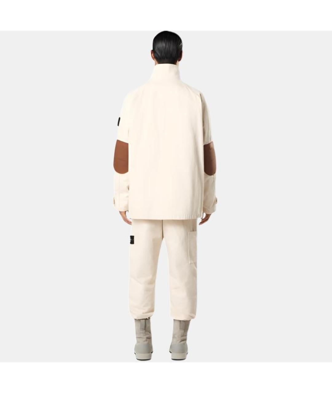 STONE ISLAND Белая куртка, фото 5