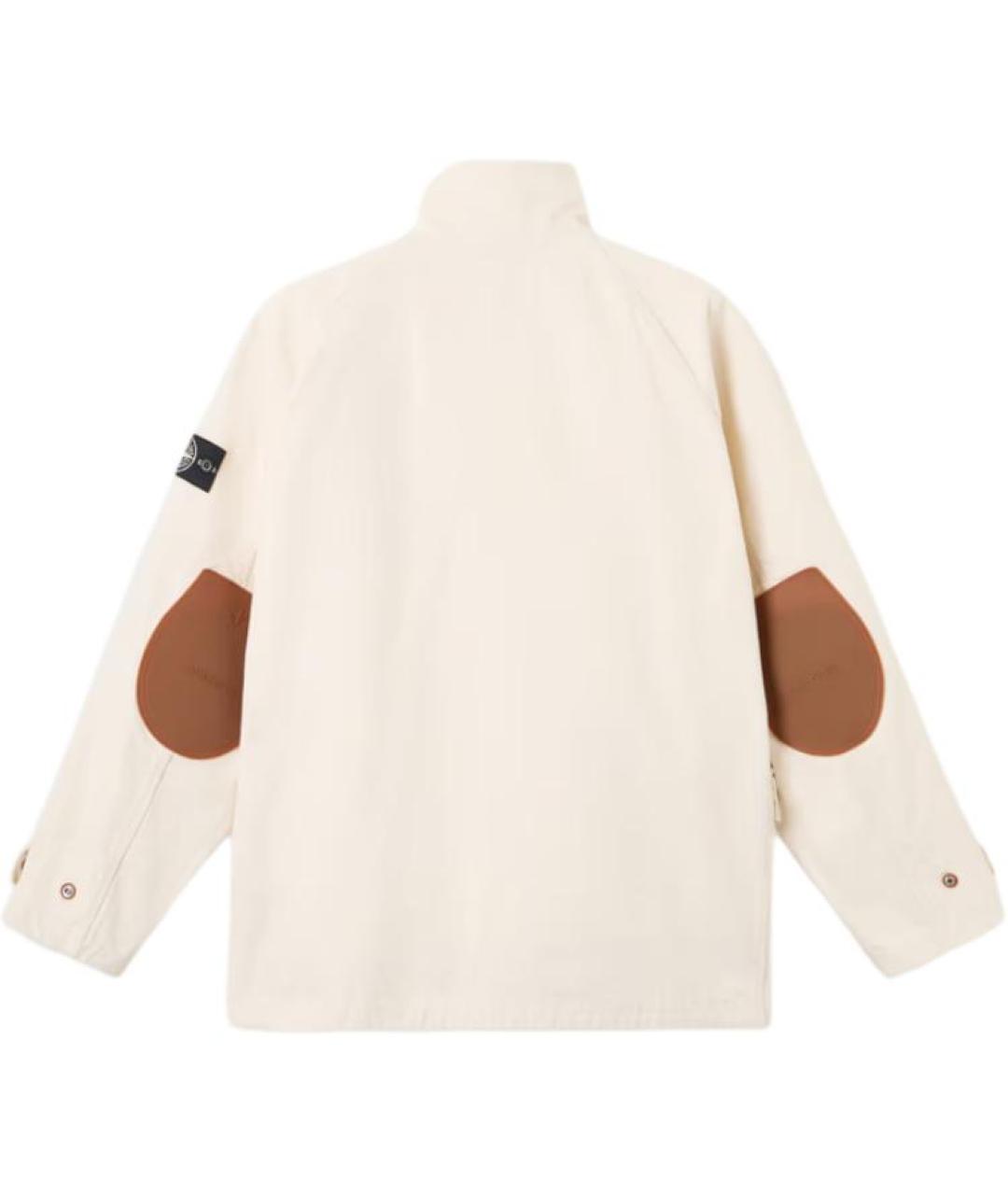 STONE ISLAND Белая куртка, фото 2