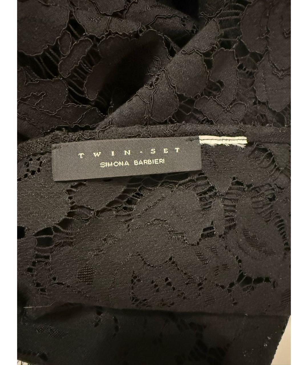 TWIN-SET Черный платок, фото 5