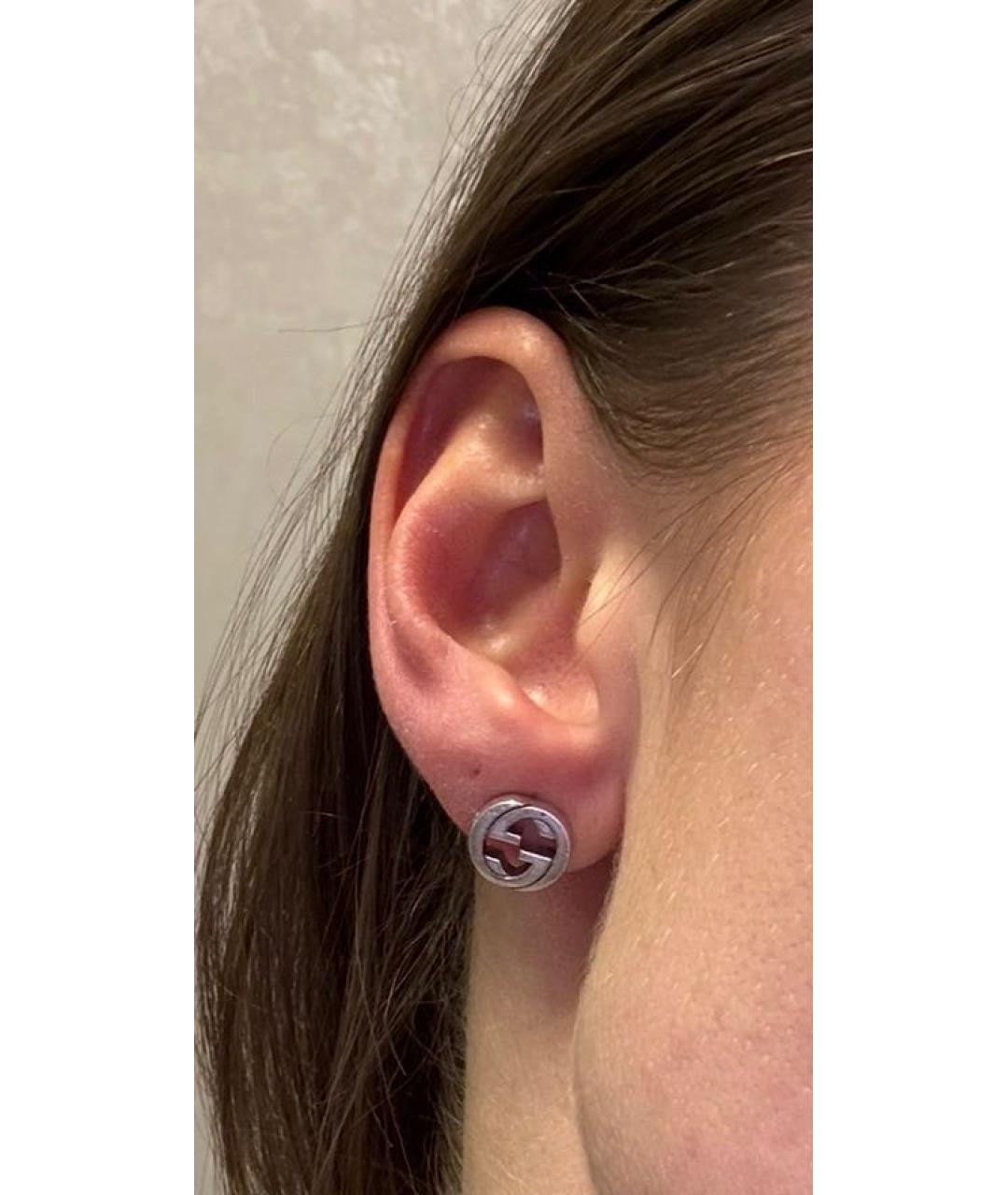 GUCCI Серебряные серебряные серьги, фото 4