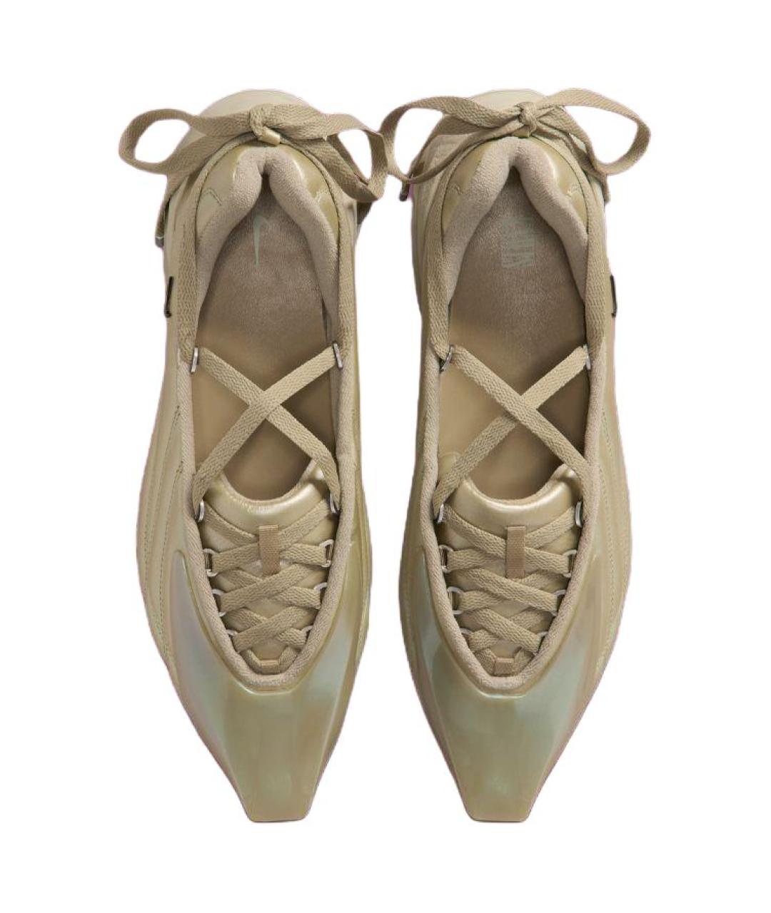 NIKE Золотые кроссовки, фото 4