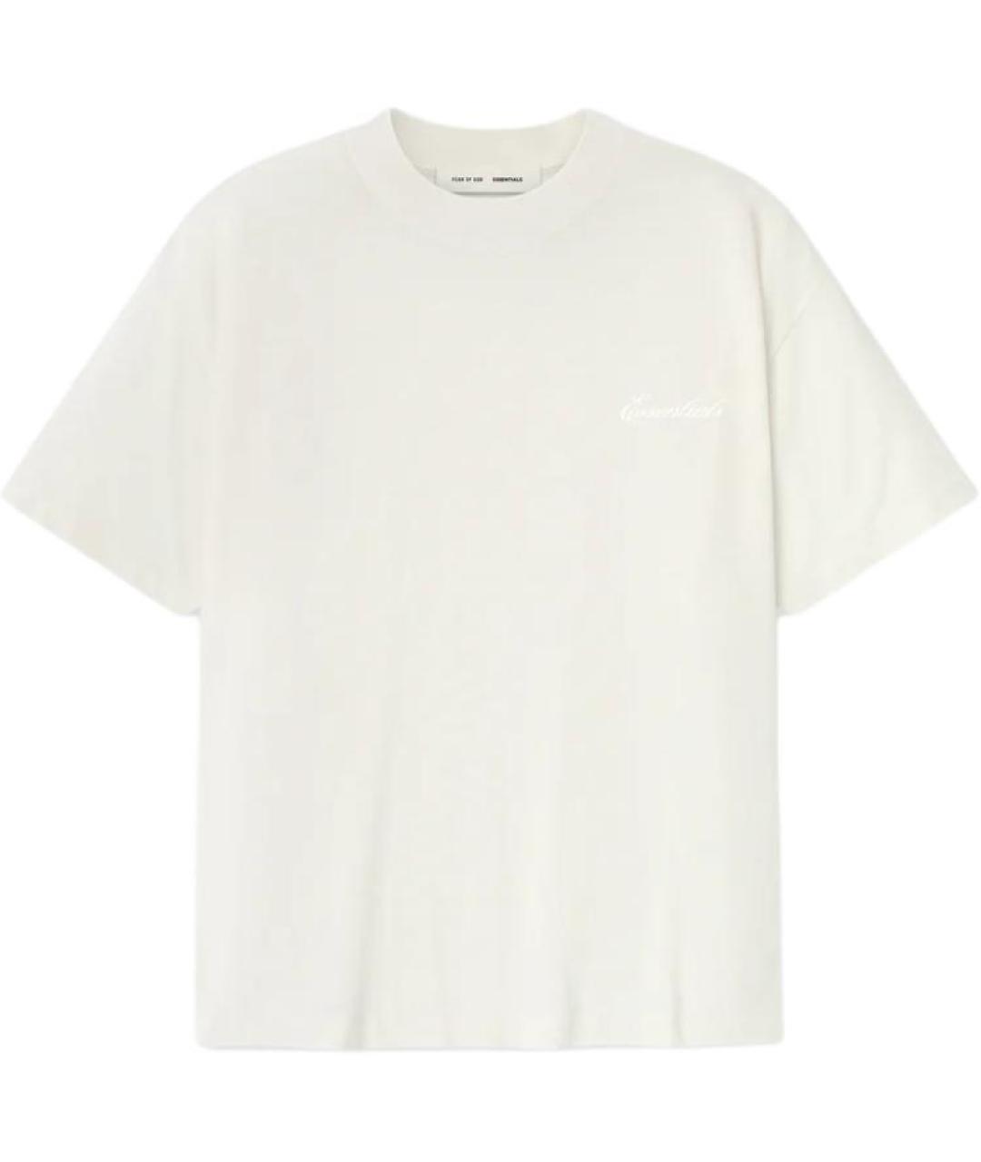 FEAR OF GOD ESSENTIALS Белая футболка, фото 2