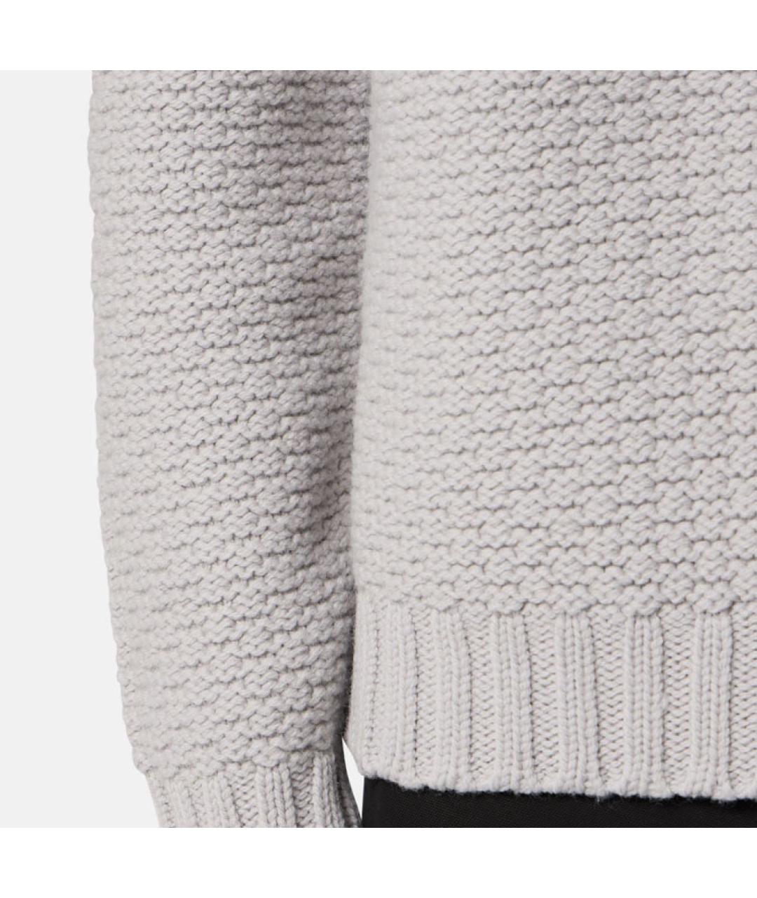 STONE ISLAND Серый джемпер / свитер, фото 3