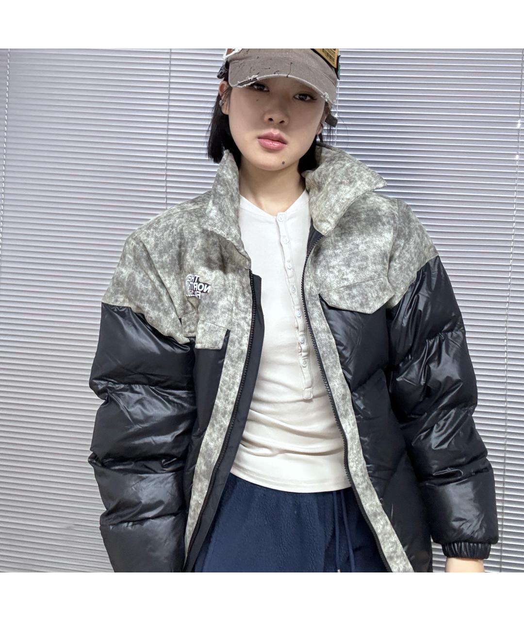 THE NORTH FACE Черная полиамидовая куртка, фото 4