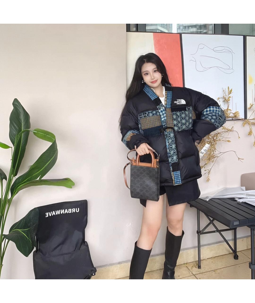 THE NORTH FACE Черная полиамидовая куртка, фото 4