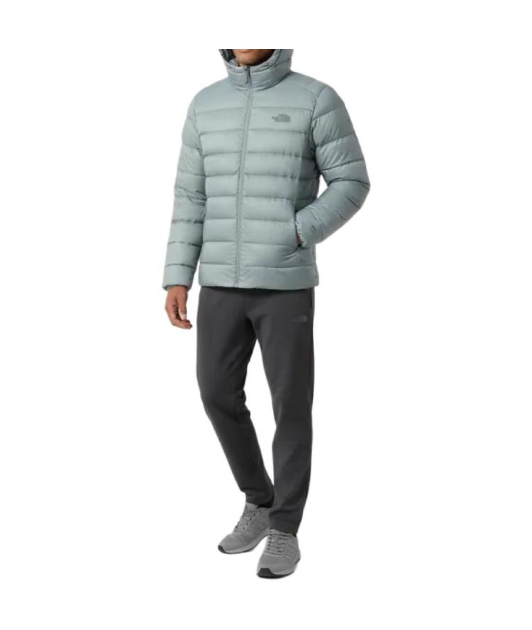THE NORTH FACE Серый пуховик, фото 4