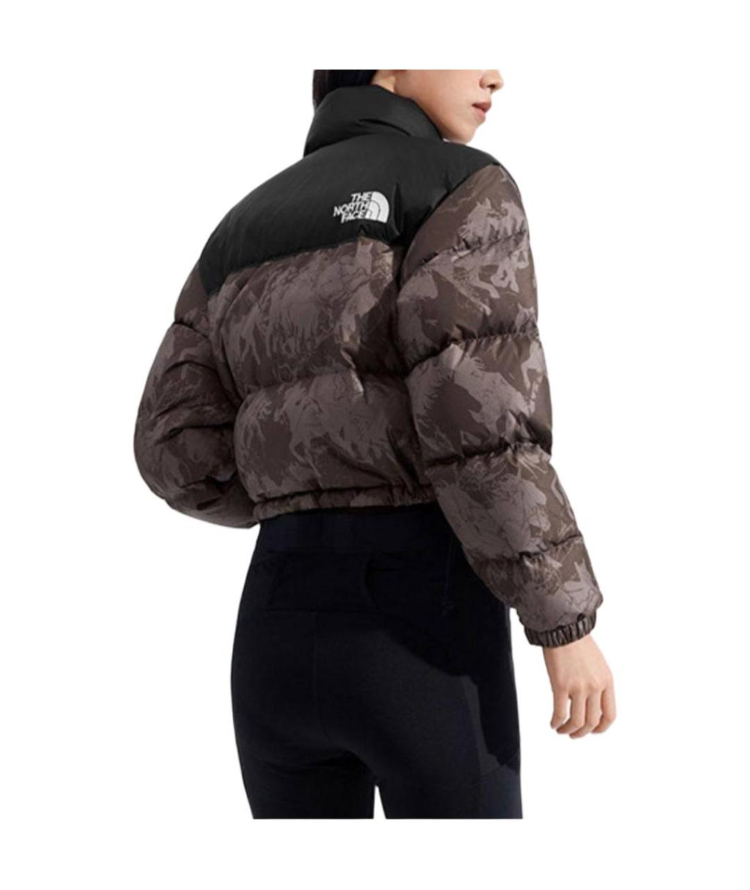 THE NORTH FACE Коричневый пуховик, фото 3