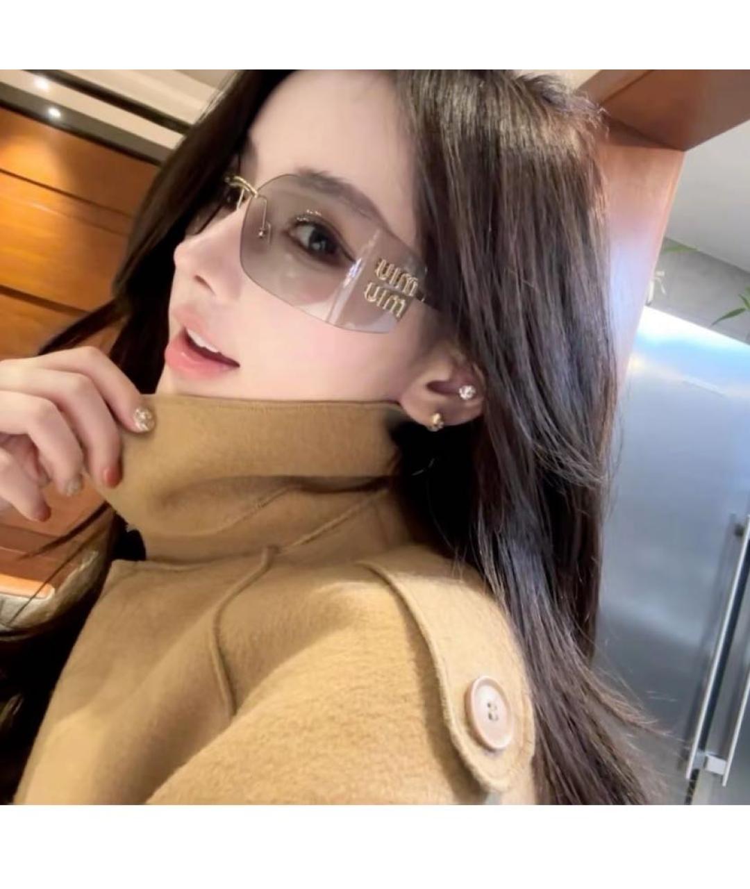 MIU MIU Серые солнцезащитные очки, фото 5