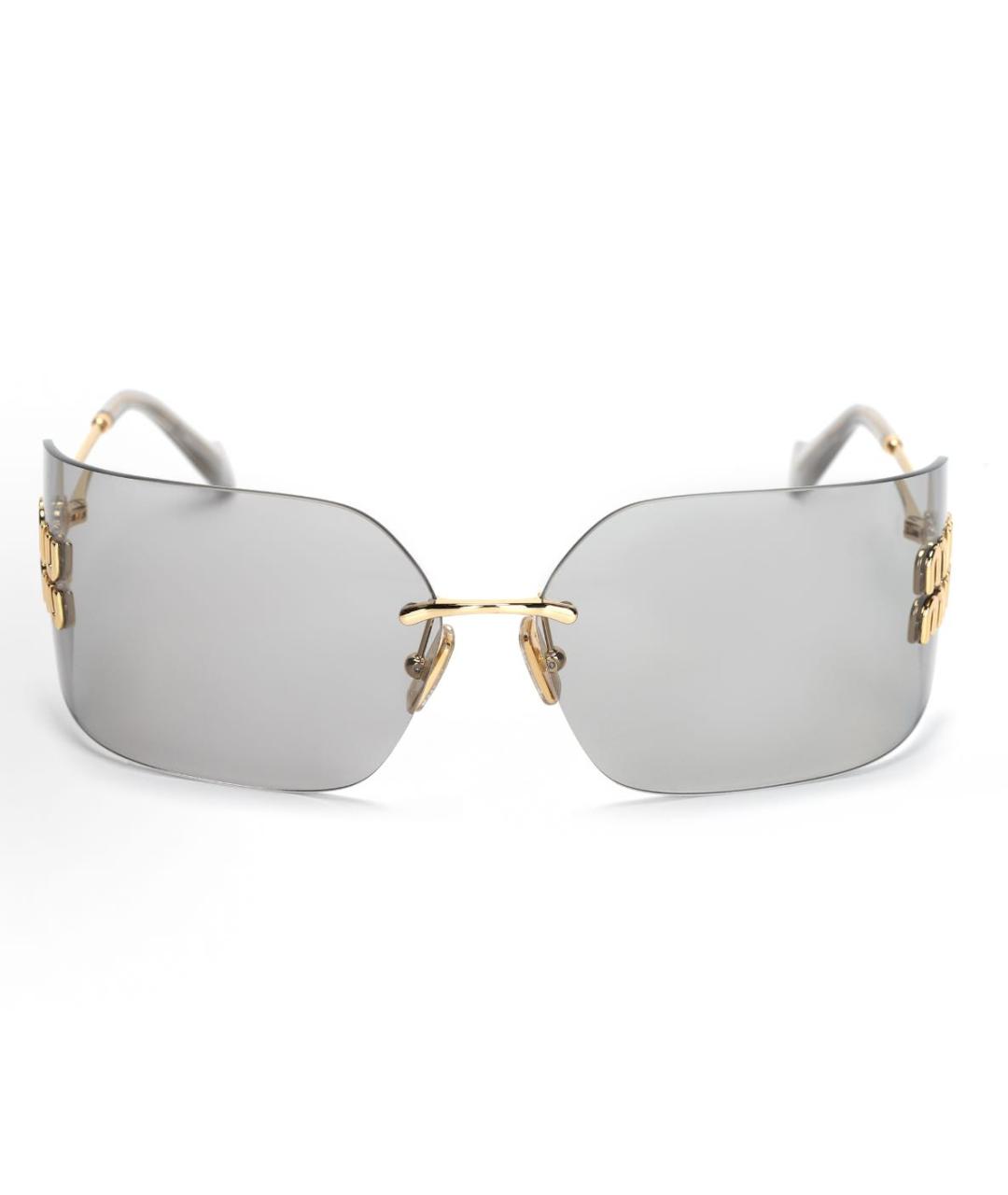 MIU MIU Серые солнцезащитные очки, фото 2