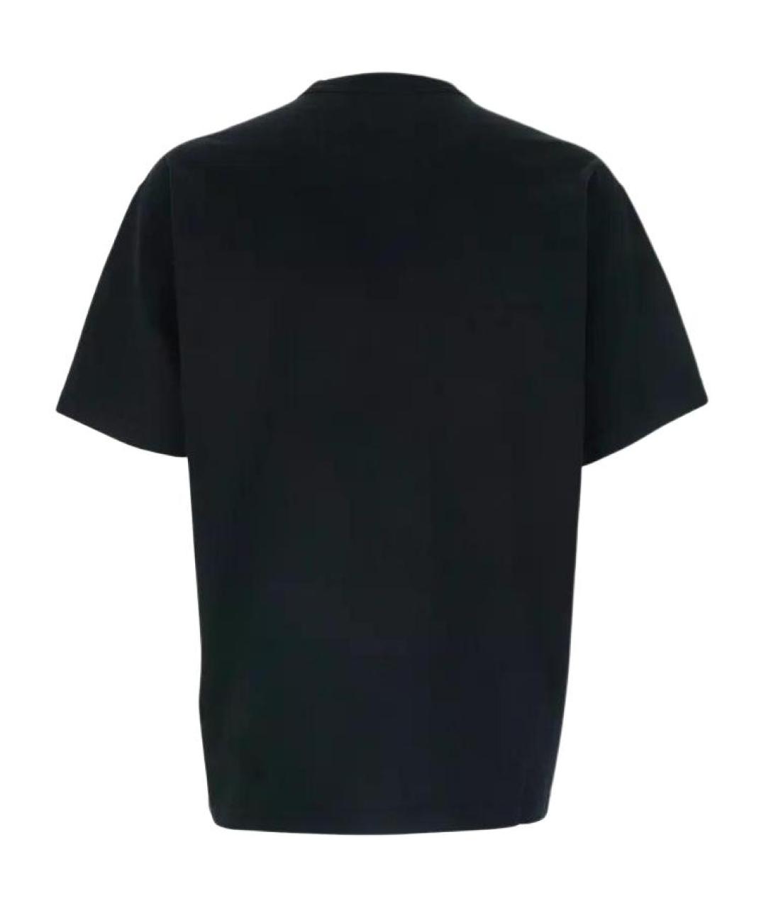 STONE ISLAND Черная футболка, фото 2