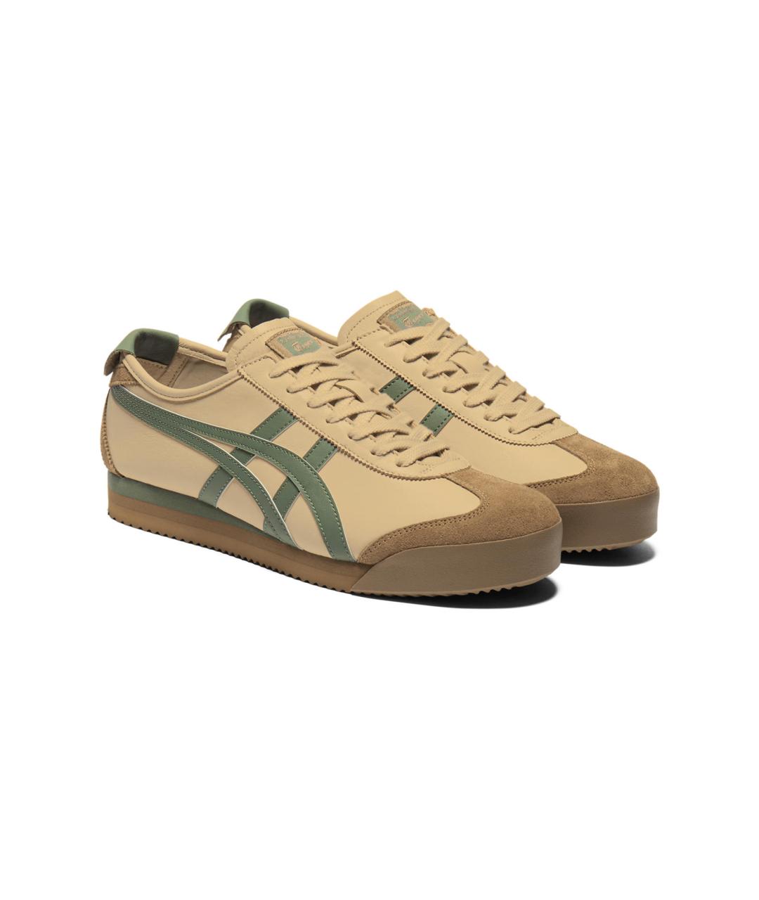 ONITSUKA TIGER Коричневые кеды, фото 3