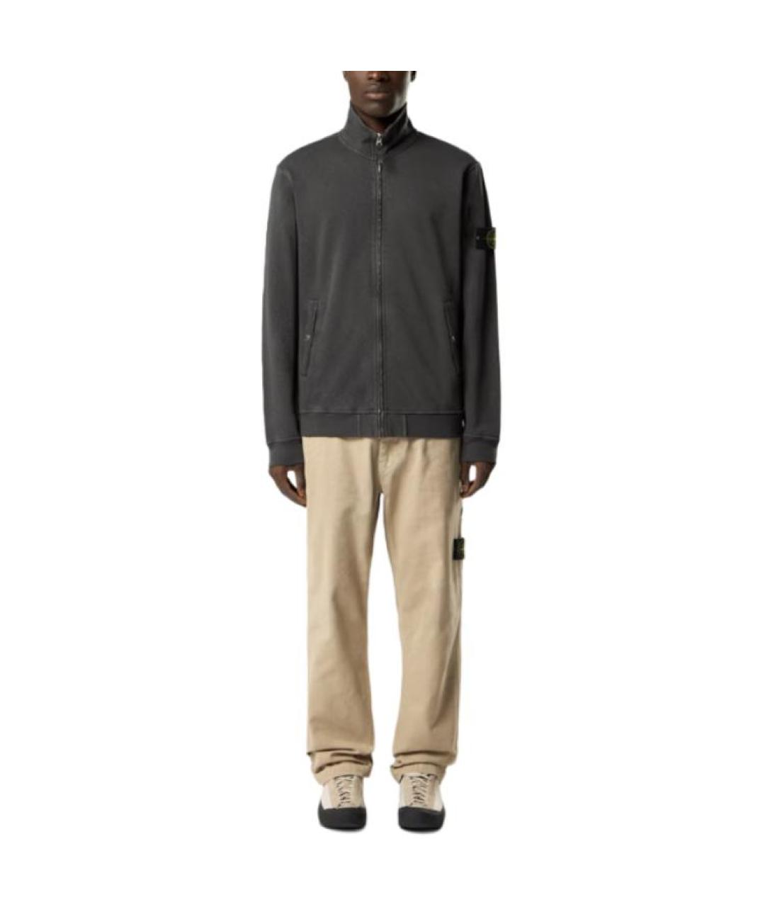 STONE ISLAND Серая куртка, фото 3