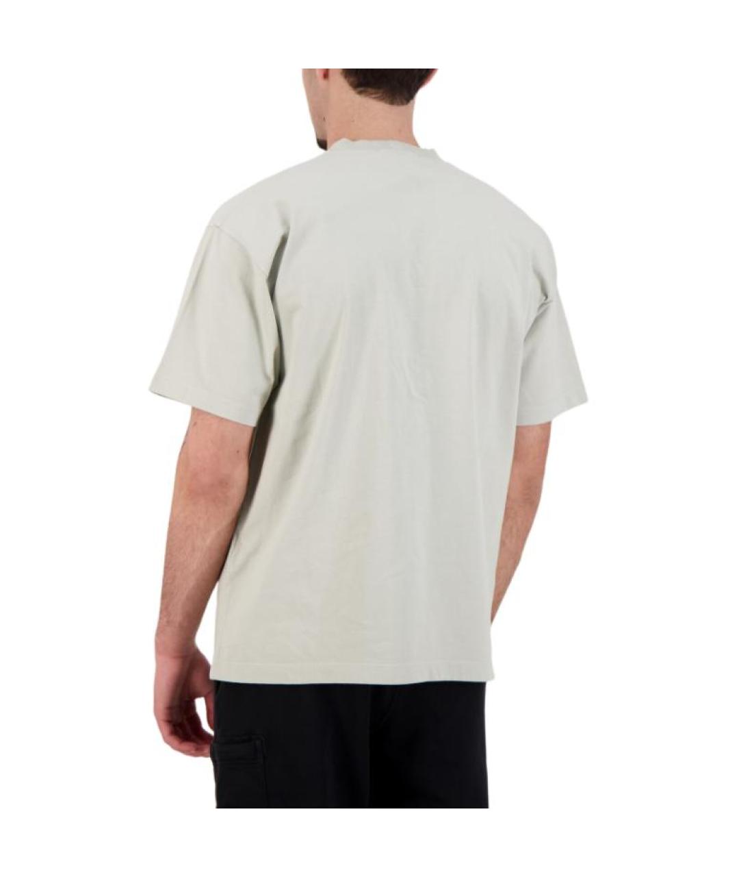 STONE ISLAND Серая футболка, фото 2