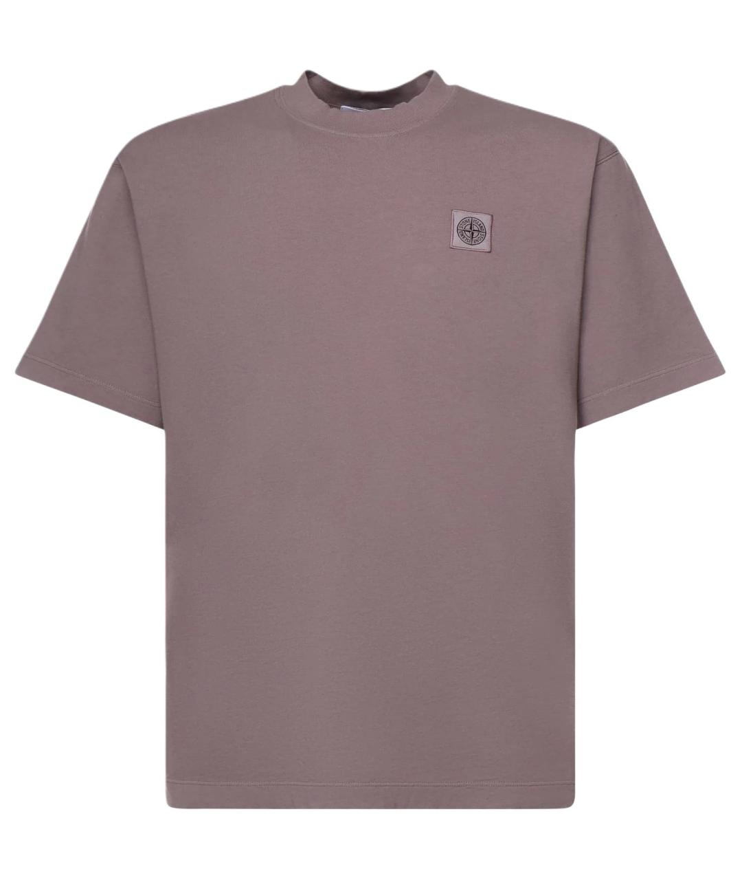 STONE ISLAND Фиолетовая футболка, фото 1