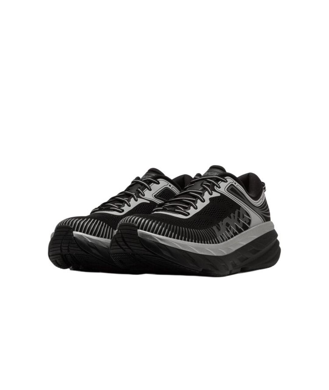 HOKA Черные низкие кроссовки / кеды, фото 3