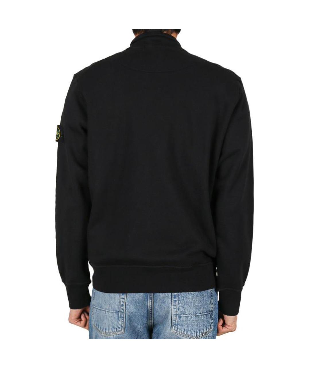 STONE ISLAND Черная куртка, фото 2